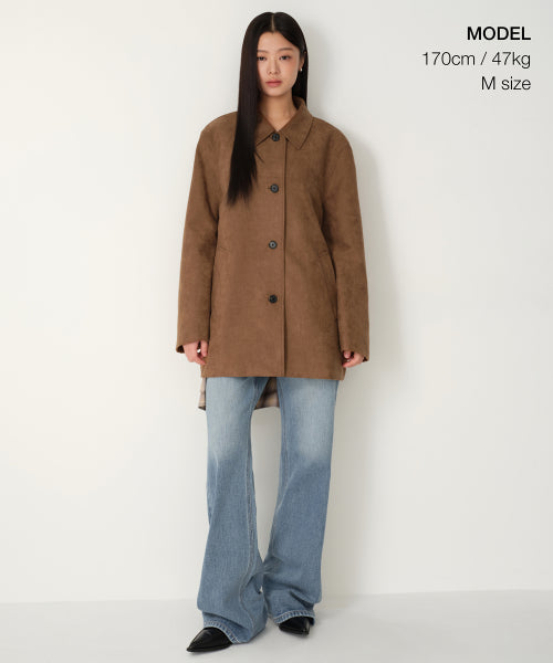 MUSINSA STANDARD WOMAN MUSINSA STANDARD WOMAN Women's Coat Light Brown