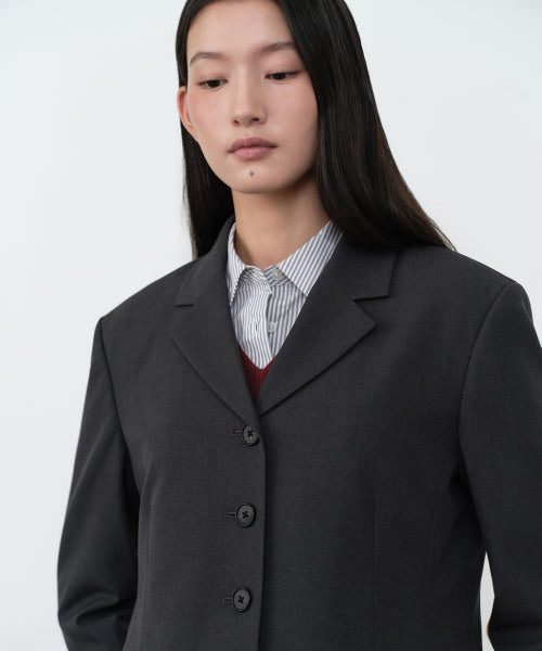 MUSINSA STANDARD WOMAN MUSINSA STANDARD WOMAN Women's Jacket Gray