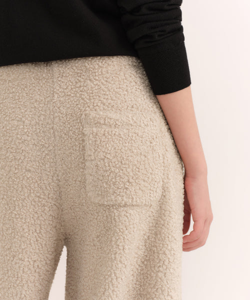 MUSINSA STANDARD WOMAN MUSINSA STANDARD WOMAN Women's Bookle Fleece Parachute Pants (Light Beige)