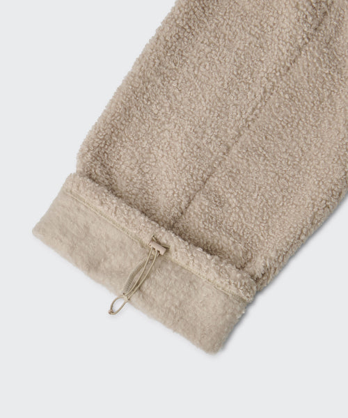 MUSINSA STANDARD WOMAN MUSINSA STANDARD WOMAN Women's Bookle Fleece Parachute Pants (Light Beige)