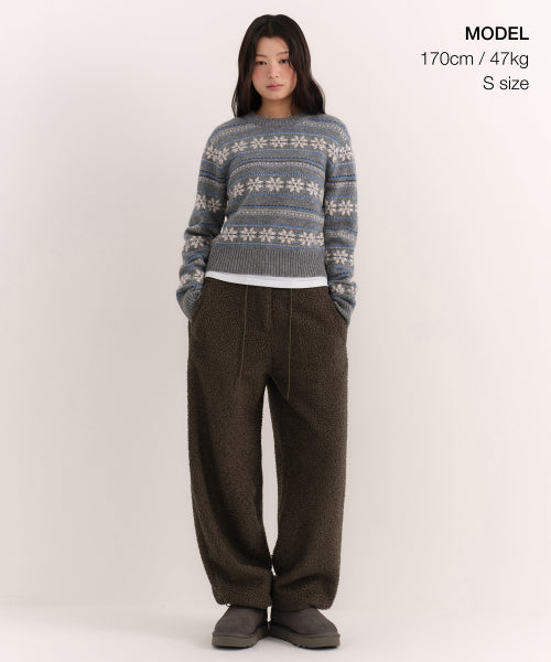 MUSINSA STANDARD WOMAN MUSINSA STANDARD WOMAN Women's Bookle Fleece Parachute Pants [Size S]