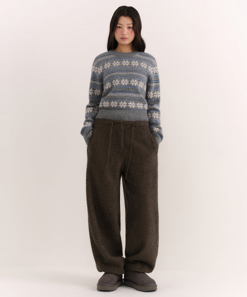 MUSINSA STANDARD WOMAN MUSINSA STANDARD WOMAN Women's Bookle Fleece Parachute Pants [Size S]