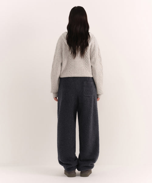 MUSINSA STANDARD WOMAN MUSINSA STANDARD WOMAN Women's Bookle Fleece Parachute Pants [Medium Gray]