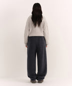 MUSINSA STANDARD WOMAN MUSINSA STANDARD WOMAN Women's Bookle Fleece Parachute Pants [Medium Gray]