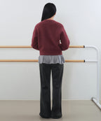 MUSINSA STANDARD WOMAN MUSINSA STANDARD WOMAN Women's Velor Corduroy Flare Banding Pants [Size S]