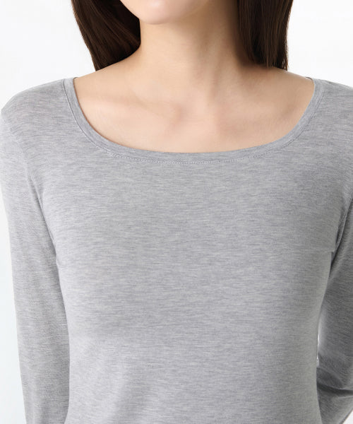 MUSINSA STANDARD WOMAN MUSINSA STANDARD WOMAN T-Shirt Medium Gray