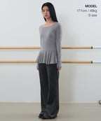 MUSINSA STANDARD WOMAN MUSINSA STANDARD WOMAN T-Shirt Medium Gray