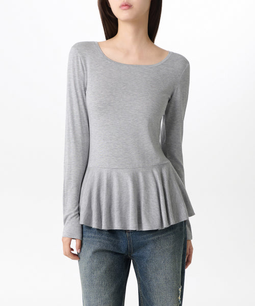 MUSINSA STANDARD WOMAN MUSINSA STANDARD WOMAN T-Shirt Medium Gray