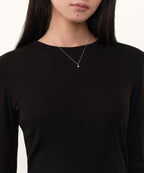 MUSINSA STANDARD WOMAN MUSINSA STANDARD WOMAN T-Shirt Slim Long Sleeve [Black]