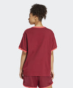 ADIDAS ADIDAS T-Shirt Burgundy