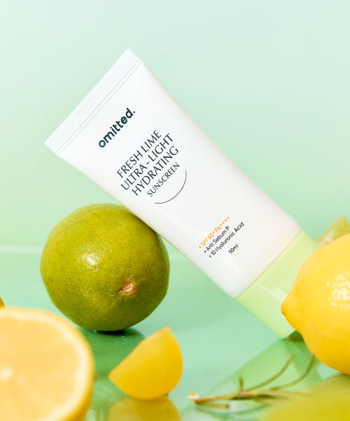 OMITTED Fresh Lime Glow Moisture Sun Cream SPF 50 50ml x 2