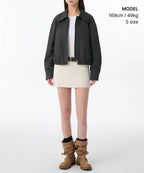 MUSINSA STANDARD WOMAN MUSINSA STANDARD WOMAN Jacket Dark Gray