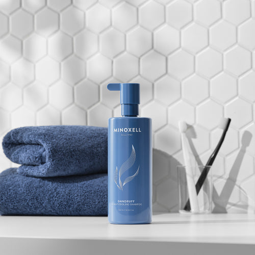 MINOXELL Dandruff Scalp Cooling Shampoo 480ml 3pcs