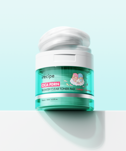 IRECIPE [Collaboration] Cica PDRN Trace Clear Soothing Radiance Blemish Pad 70 sheets