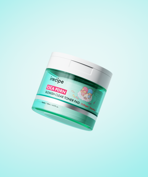 IRECIPE [Collaboration] Cica PDRN Trace Clear Soothing Radiance Blemish Pad 70 sheets