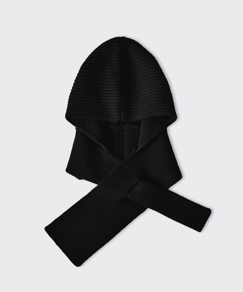 MUSINSA STANDARD WOMAN MUSINSA STANDARD WOMAN Women's Short Muffler Balaclava [Black]