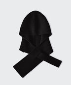 MUSINSA STANDARD WOMAN MUSINSA STANDARD WOMAN Women's Short Muffler Balaclava [Black]