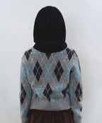 MUSINSA STANDARD WOMAN MUSINSA STANDARD WOMAN Women's Short Muffler Balaclava [Black]