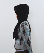 MUSINSA STANDARD WOMAN MUSINSA STANDARD WOMAN Women's Short Muffler Balaclava [Black]