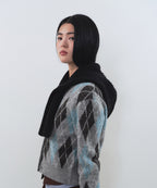 MUSINSA STANDARD WOMAN MUSINSA STANDARD WOMAN Women's Short Muffler Balaclava [Black]