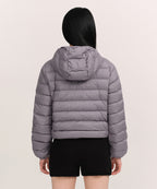 MUSINSA STANDARD WOMAN MUSINSA STANDARD WOMAN Padded Jacket Purple Gray