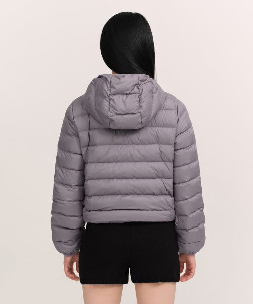 MUSINSA STANDARD WOMAN MUSINSA STANDARD WOMAN Padded Jacket Purple Gray
