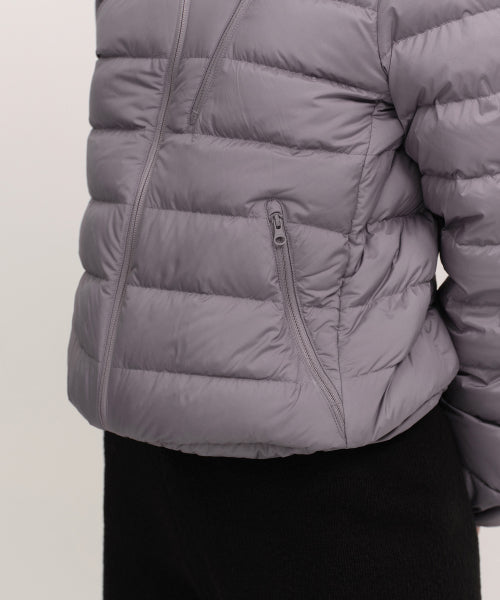 MUSINSA STANDARD WOMAN MUSINSA STANDARD WOMAN Padded Jacket Purple Gray