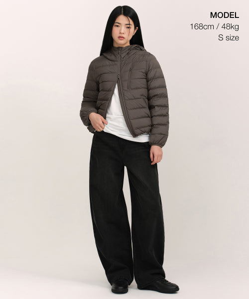 MUSINSA STANDARD WOMAN MUSINSA STANDARD WOMAN Padded Jacket Mocha Brown