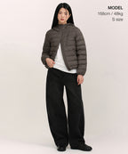 MUSINSA STANDARD WOMAN MUSINSA STANDARD WOMAN Padded Jacket Mocha Brown