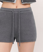 MUSINSA STANDARD WOMAN MUSINSA STANDARD WOMAN Women's Mini Boucle Knit Shorts [Medium Gray]