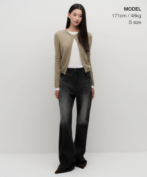 MUSINSA STANDARD WOMAN MUSINSA STANDARD WOMAN Cardigan Light Beige