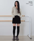 MUSINSA STANDARD WOMAN MUSINSA STANDARD WOMAN Cardigan Warm Gray