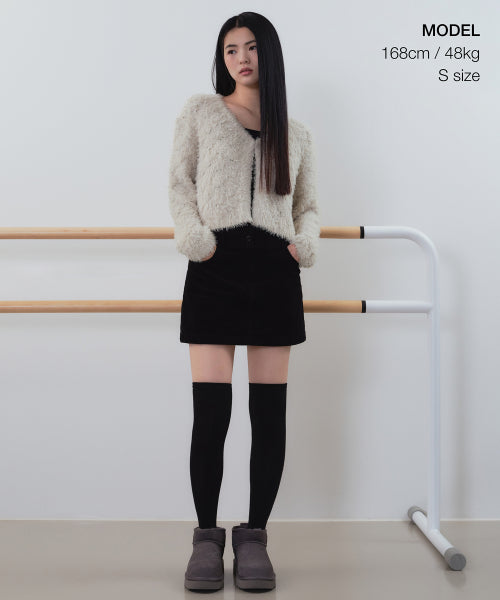 MUSINSA STANDARD WOMAN MUSINSA STANDARD WOMAN Cardigan Warm Gray