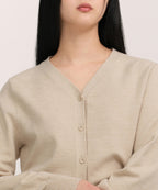 MUSINSA STANDARD WOMAN MUSINSA STANDARD WOMAN Cardigan Light Beige