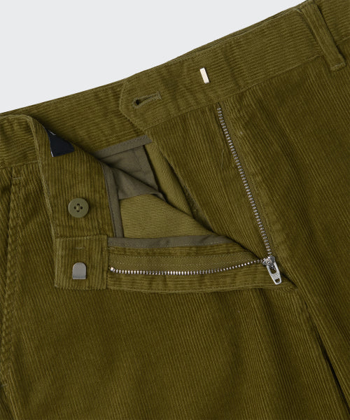 MUSINSA STANDARD WOMAN MUSINSA STANDARD WOMAN Women's Wide Corduroy Pants [Olive]