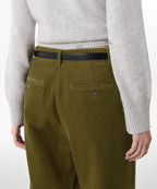 MUSINSA STANDARD WOMAN MUSINSA STANDARD WOMAN Women's Wide Corduroy Pants [Olive]