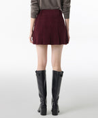 MUSINSA STANDARD WOMAN MUSINSA STANDARD WOMAN Women's Corduroy Pleated Mini Skirt (Size S)