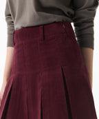 MUSINSA STANDARD WOMAN MUSINSA STANDARD WOMAN Women's Corduroy Pleated Mini Skirt (Size S)