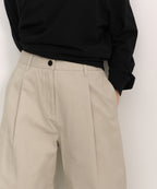 MUSINSA STANDARD WOMAN MUSINSA STANDARD WOMAN Women's Chino Pants Light Beige