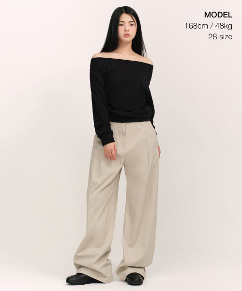MUSINSA STANDARD WOMAN MUSINSA STANDARD WOMAN Women's Chino Pants Light Beige