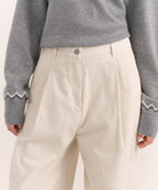 MUSINSA STANDARD WOMAN MUSINSA STANDARD WOMAN Women's Wide Pants [Cream]