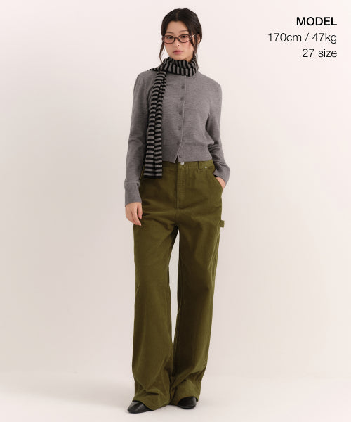 MUSINSA STANDARD WOMAN MUSINSA STANDARD WOMAN Women's Pants Olive