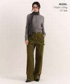 MUSINSA STANDARD WOMAN MUSINSA STANDARD WOMAN Women's Pants Olive