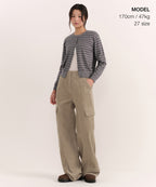 MUSINSA STANDARD WOMAN MUSINSA STANDARD WOMAN Women's Pants Light Beige