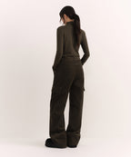 MUSINSA STANDARD WOMAN MUSINSA STANDARD WOMAN Women's Pants Dusty Khaki