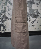 MUSINSA STANDARD WOMAN MUSINSA STANDARD WOMAN Cargo Maxi Skirt [Taupe]