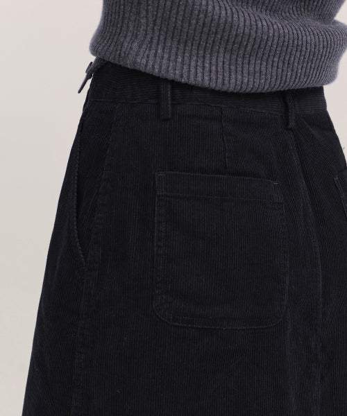 MUSINSA STANDARD WOMAN MUSINSA STANDARD WOMAN Women's Corduroy Maxi Skirt [Black]