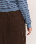 MUSINSA STANDARD WOMAN MUSINSA STANDARD WOMAN Women's Corduroy Maxi Skirt [Brown]