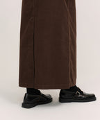 MUSINSA STANDARD WOMAN MUSINSA STANDARD WOMAN Women's Corduroy Maxi Skirt [Brown]