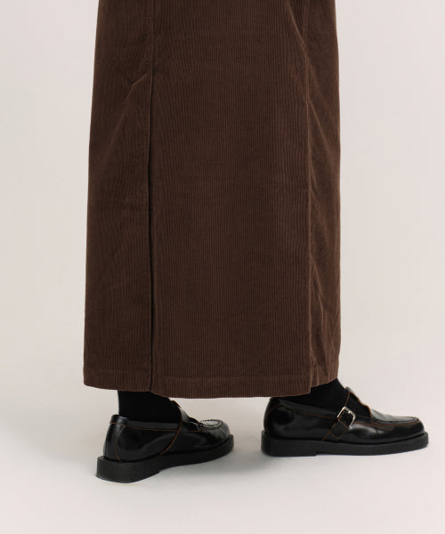 MUSINSA STANDARD WOMAN MUSINSA STANDARD WOMAN Women's Corduroy Maxi Skirt [Brown]